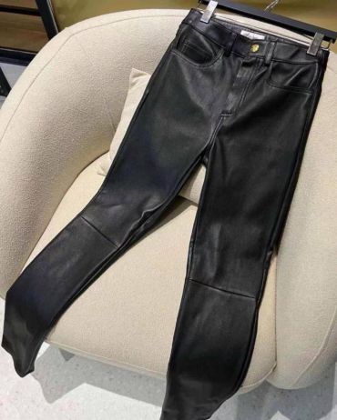 Кожаные брюки Alexander Wang LUX-100803