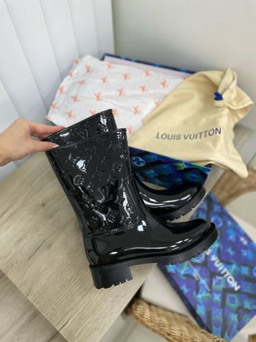 Полусапожки резиновые  Louis Vuitton LUX-66017
