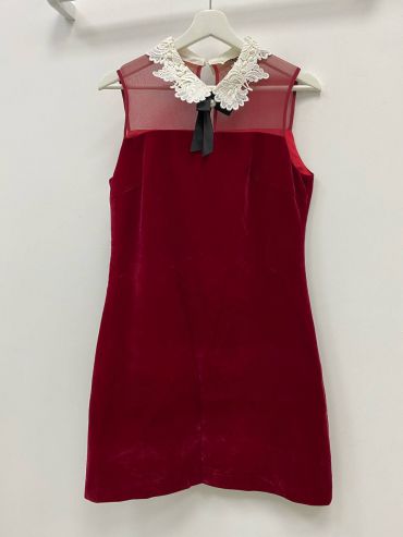 Бархатное мини-платье Miu Miu LUX-79598