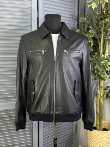 Куртка кожаная Hermes LUX-86036