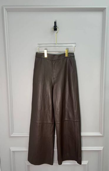 Кожаные брюки  Bottega Veneta LUX-101281