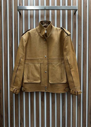 Кожаная куртка Yves Saint Laurent LUX-103603