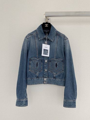 Джинсовая куртка Chanel LUX-104534