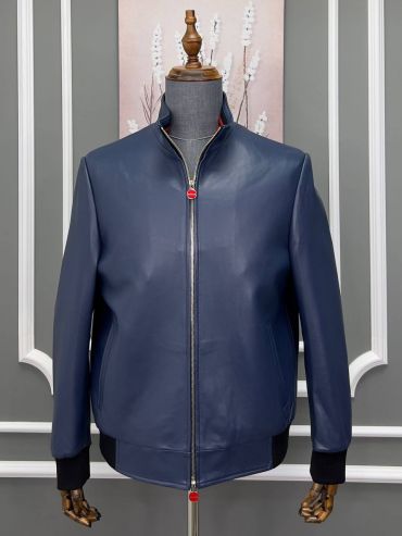 Куртка кожаная  Kiton LUX-105090